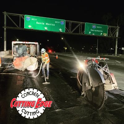 Professional concrete cutting service