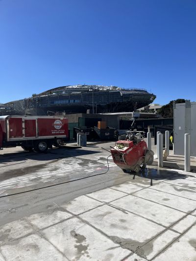 Professional concrete cutting service