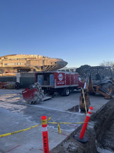 Professional concrete cutting service