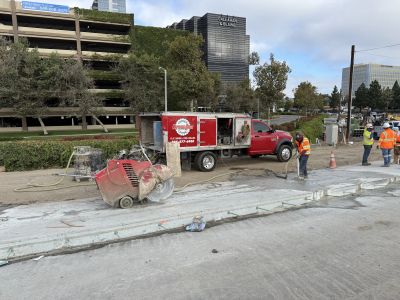 Concrete cutting project