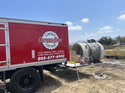 Concrete cutting project