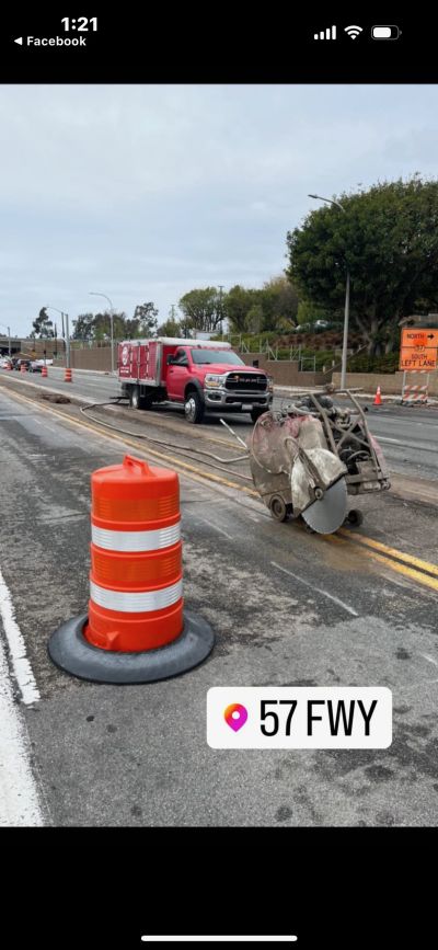 Professional concrete cutting service