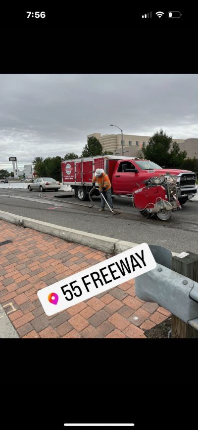 Professional concrete cutting service