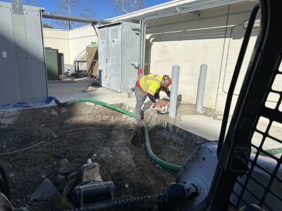Concrete cutting project