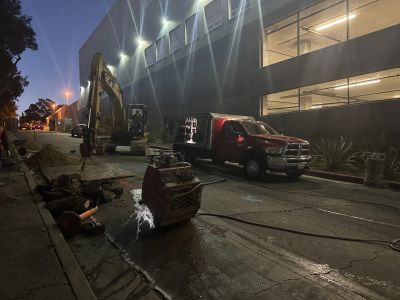 Professional concrete cutting service