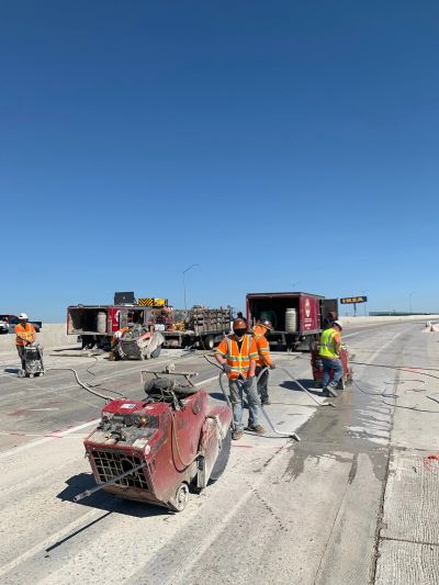 Core drilling project