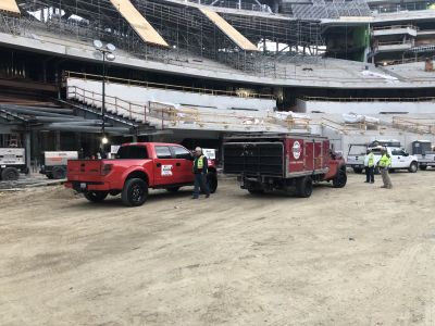 Wall and slab sawing project
